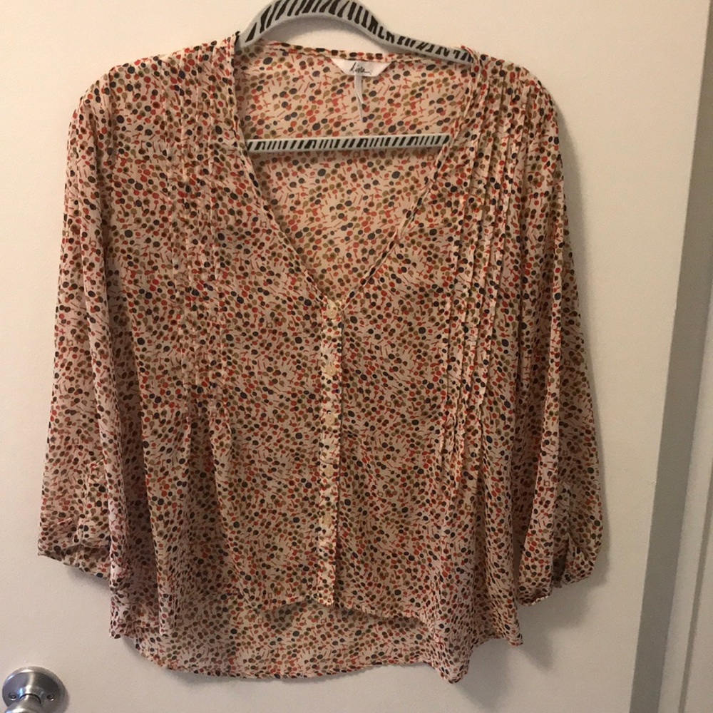 Sheer blouse